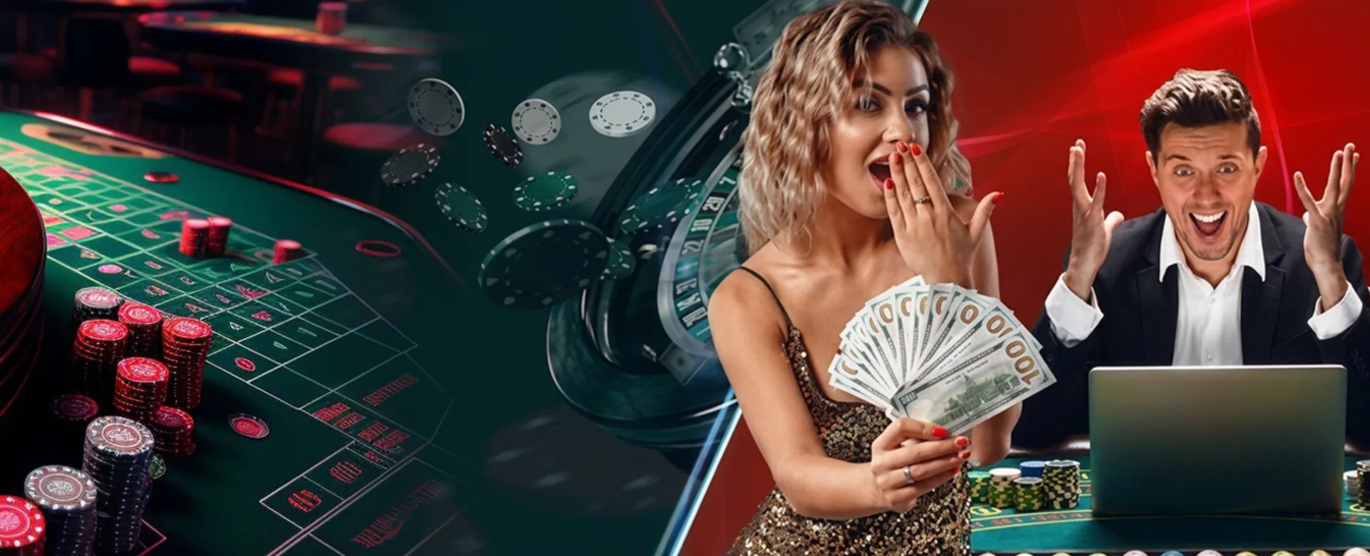 Win96 Login Page Background with Casino Games